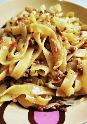 キャベツと豚挽肉の旨塩ボロネーゼ-レシピのメイン写真