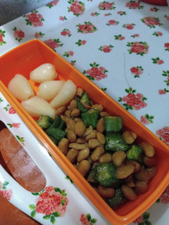 オクラ納豆withらっきょ-レシピのメイン写真