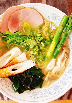 ゼンブヌードルで具沢山塩ラーメン-レシピのメイン写真