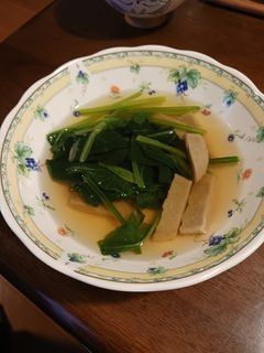ほうれん草のお浸し-レシピのメイン写真