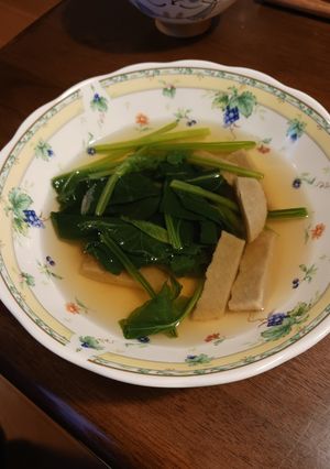 ほうれん草のお浸し-レシピのメイン写真
