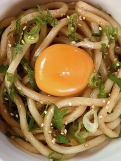 3分で簡単!時短お昼ご飯!油そば風うどん-レシピのメイン写真