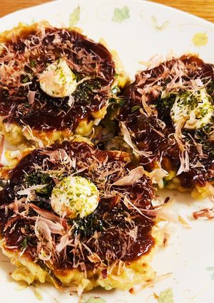 オートミール生活♡お好み焼き-レシピのメイン写真