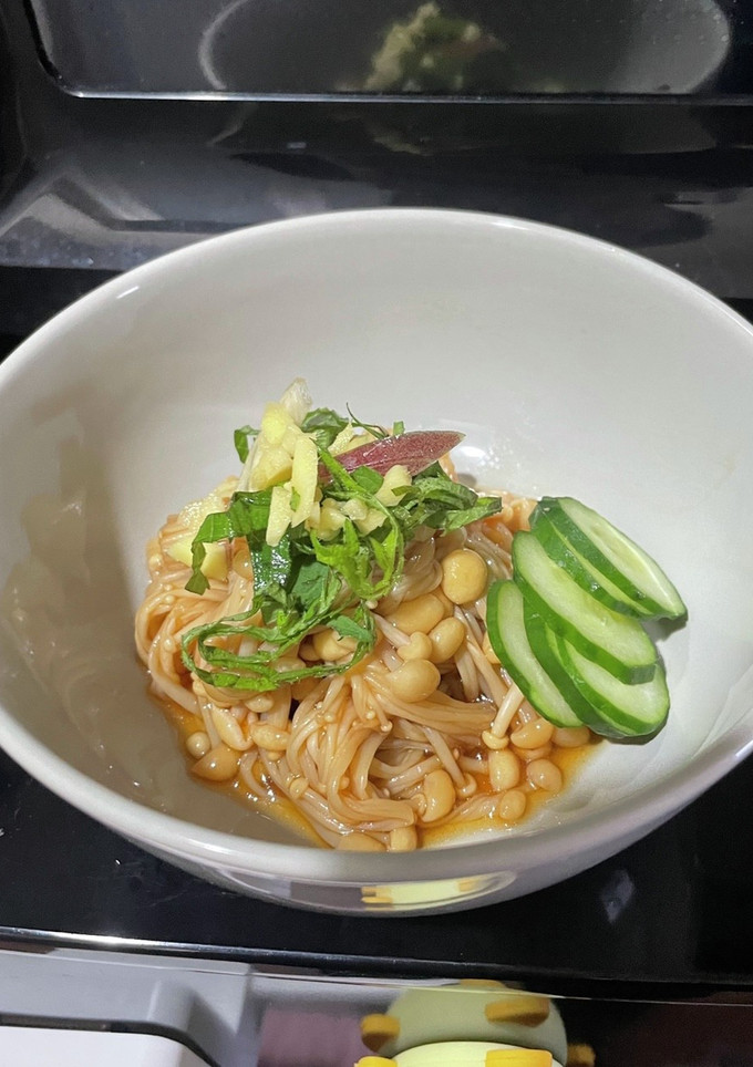 そうめん風えのき♡-レシピのメイン写真