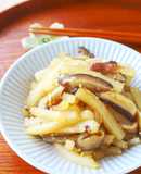 生姜香る♪大根と椎茸のきんぴら