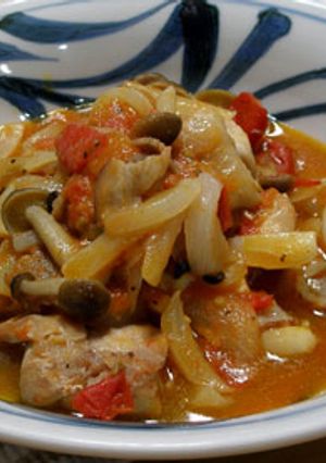 鶏肉のトマトソース煮-レシピのメイン写真