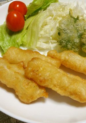 加熱用マグロで☆沖縄風天ぷら♪-レシピのメイン写真