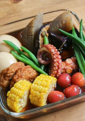夏野菜の冷やしおでん-レシピのメイン写真