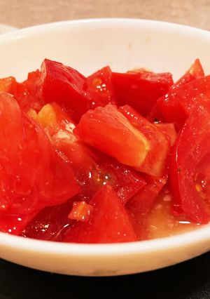 トマトの甜菜糖がけ-レシピのメイン写真
