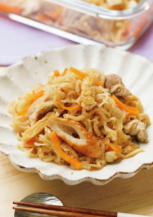 レンジでおいしくできる！切干大根の煮物-レシピのメイン写真