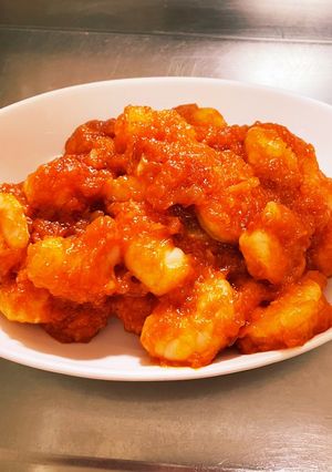 ご飯がススム エビチリ-レシピのメイン写真