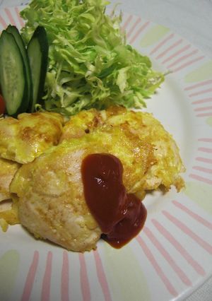 ■チーズが濃い~チキンピカタ■-レシピのメイン写真