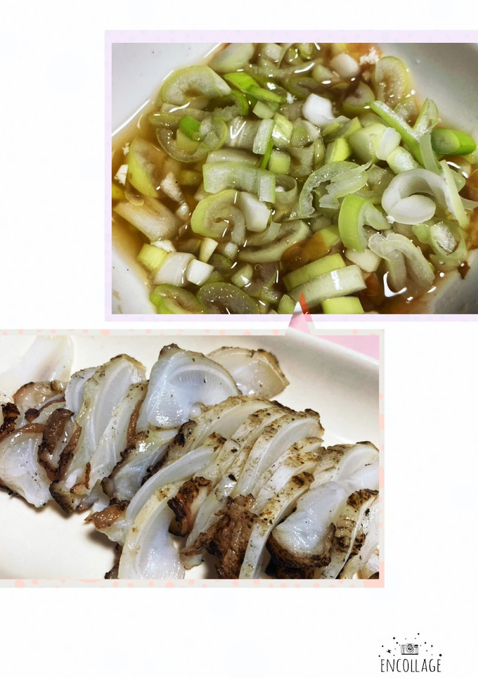 炙りネギ蛸の刺身(明石焼き風)-レシピのメイン写真