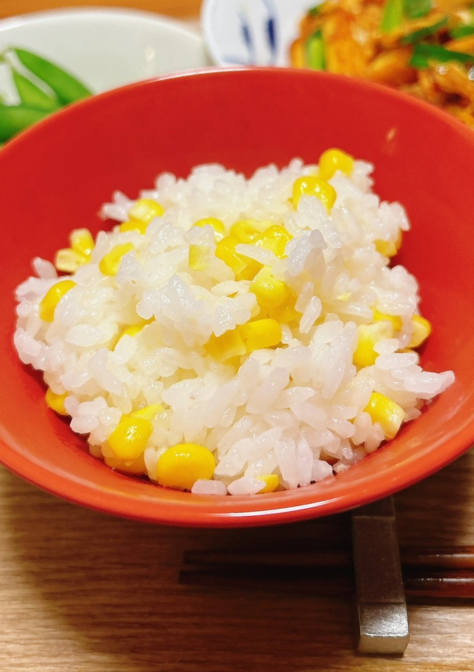あま〜い！とうもろこしごはん-レシピのメイン写真