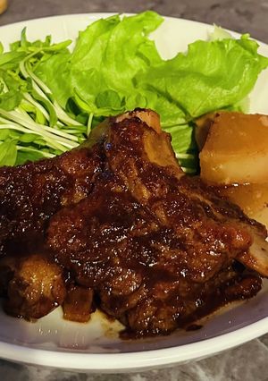 【超簡単】スペアリブのコーラ煮-レシピのメイン写真