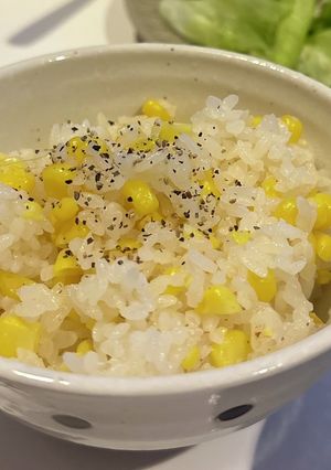 【簡単】とうもろこしご飯-レシピのメイン写真