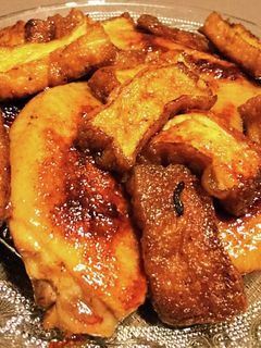 ◆手羽先と厚揚げのオイスターソース焼き◆-レシピのメイン写真