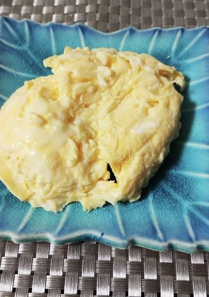 卵とチーズのみ*レンチン*小学生の思い出-レシピのメイン写真