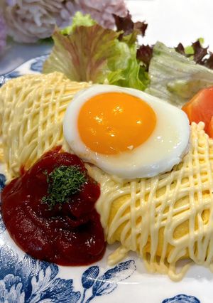 マヨネーズとケチャップのオムライス-レシピのメイン写真