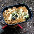 ▲山ごはん▲缶詰アヒージョ焼きそば