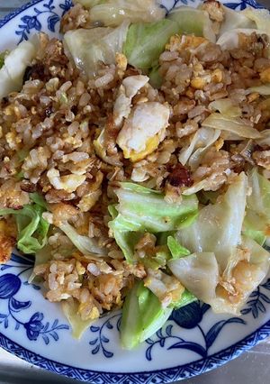 極トムヤムクンキャベツチャーハン-レシピのメイン写真