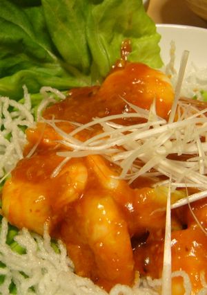 シンプル材料のエビチリ-レシピのメイン写真