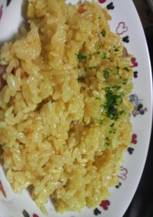 つやつや♪カレーピラフ-レシピのメイン写真