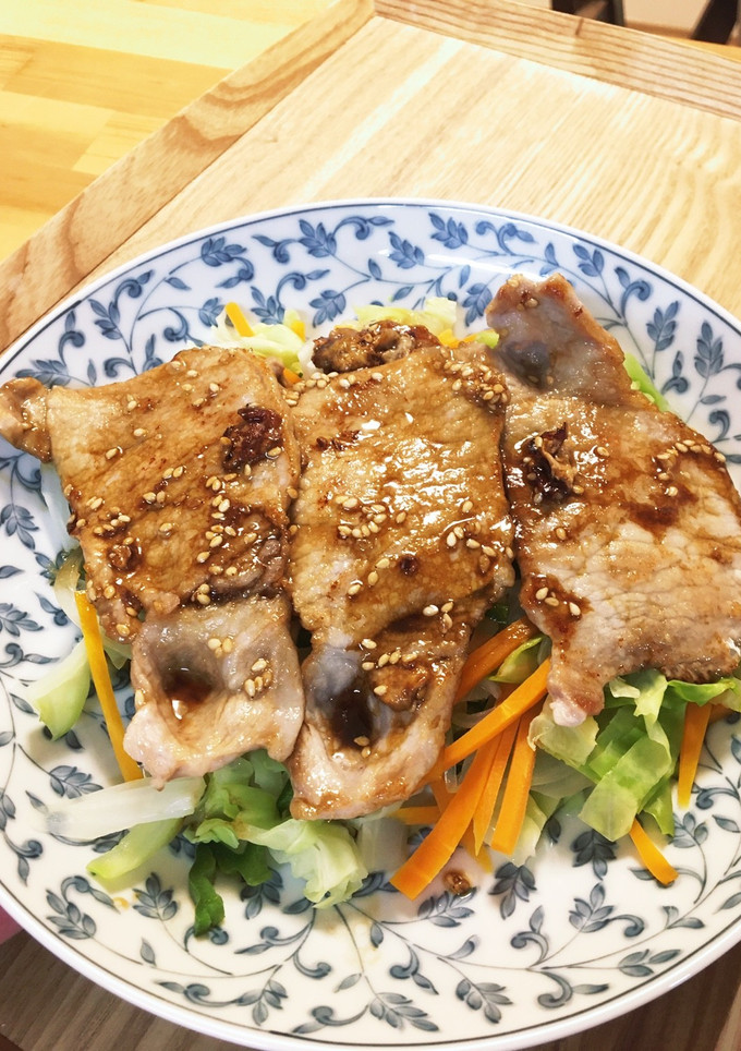 給食の「豚のしょうが焼き」♡野菜たっぷり-レシピのメイン写真
