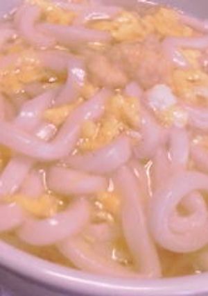 ほかほか卵うどん♪-レシピのメイン写真