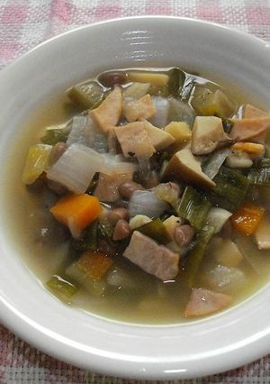 小豆野菜スープ-レシピのメイン写真