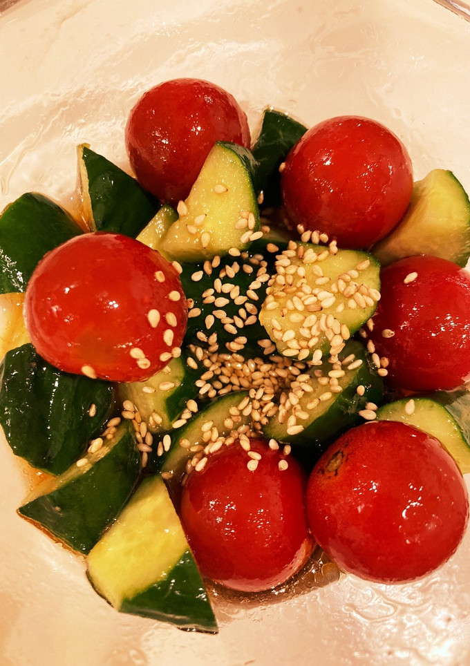 きゅうりとトマトの和え物-レシピのメイン写真