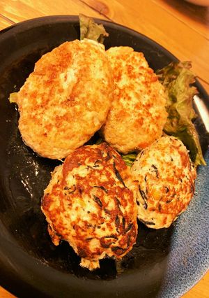 ヘルシー☆2種の柔らか豆腐ハンバーグ-レシピのメイン写真