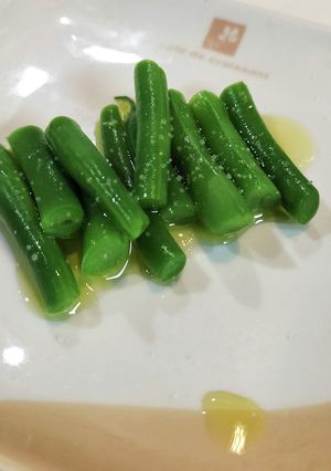 農家の食卓〜インゲンの塩ゆでサックサク〜-レシピのメイン写真