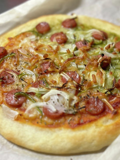米粉100%のピザ-レシピのメイン写真