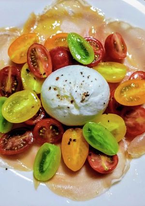 簡単!おたすけブラータチーズ!(野菜)-レシピのメイン写真