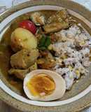 ゴロゴロ根菜スパイススープカレー