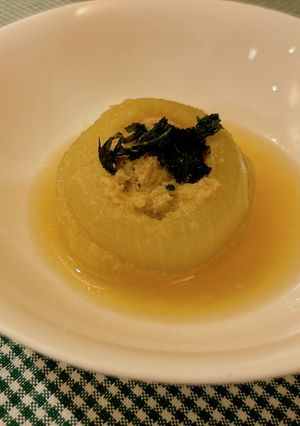 ロール新玉ねぎ？ハンバーグづめ-レシピのメイン写真