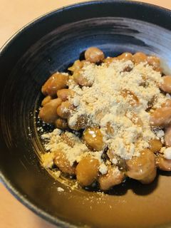 毎日の納豆●きな粉とメイプルシロップ-レシピのメイン写真