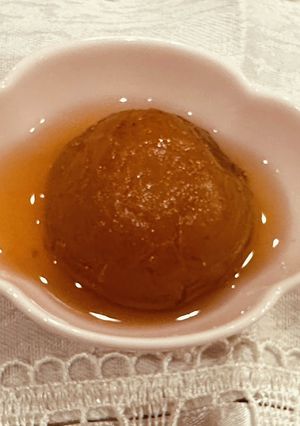 ふっくらまんまる　蜂蜜で煮る梅煮-レシピのメイン写真