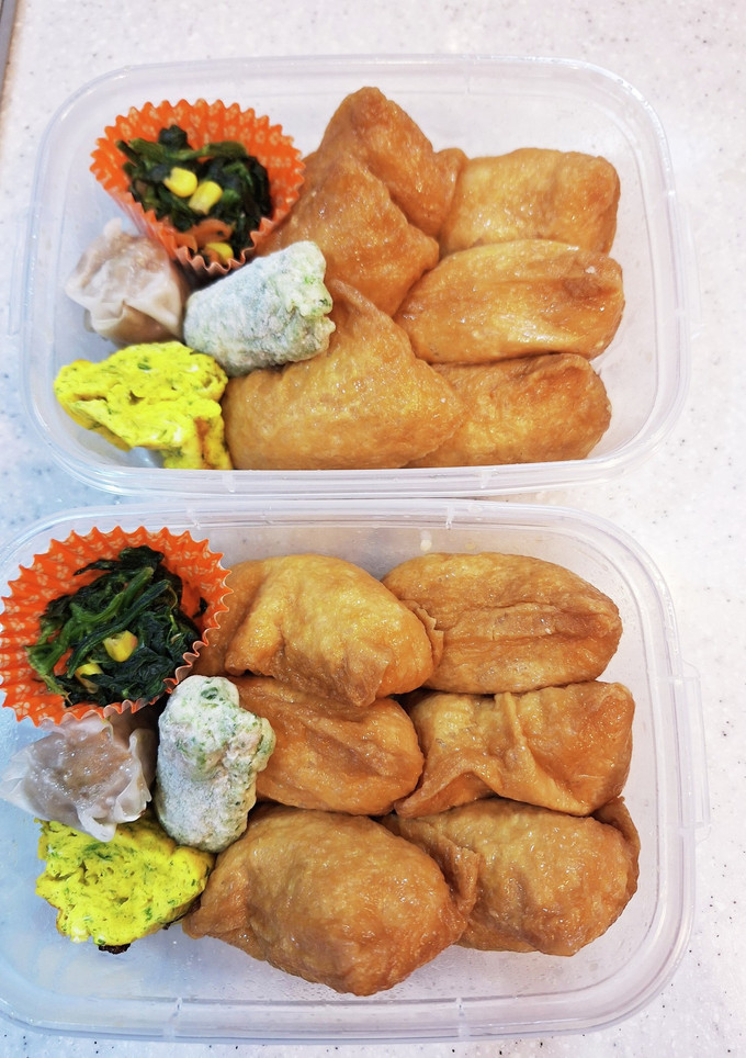 高校生弁当覚え書き325お稲荷さん-レシピのメイン写真