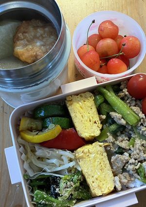 高校生女子弁当　175-レシピのメイン写真