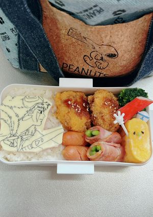 毎日高校男子弁当 もののけ姫 サン-レシピのメイン写真