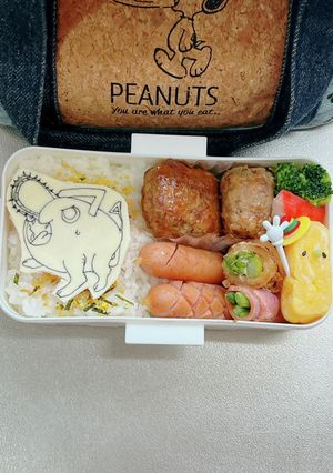 毎日高校男子弁当 チェンソーマン-レシピのメイン写真