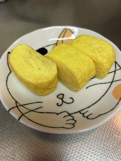 卵2個で作るちょっと甘めな卵焼き-レシピのメイン写真