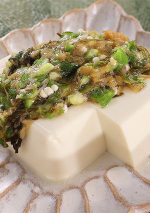 速攻作れる！おくらの刻み昆布冷奴-レシピのメイン写真