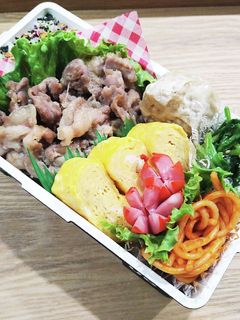 高校生お弁当 2024/6/18 記録用-レシピのメイン写真