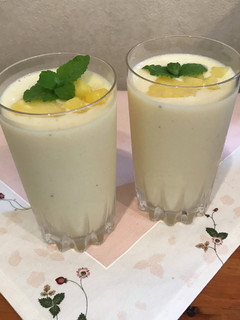 パイナップルのスムージー-レシピのメイン写真