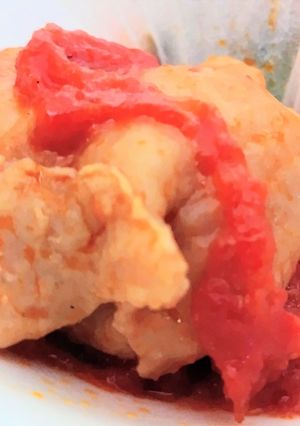 【保育園給食】鶏肉のトマトソース-レシピのメイン写真