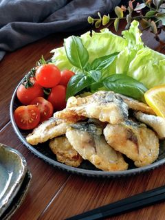 簡単節約☆冷凍サバの揚げない塩唐揚げ。-レシピのメイン写真