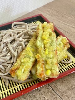 ちくわとコーンの磯辺揚げ ここから栄養士-レシピのメイン写真